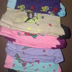 Paket 6 Pasang Kaos Kaki Anak Perempuan Usia TK-Paud Motif Kuromi Lucu - Kaos Kaki Koromi - Fashion Anak