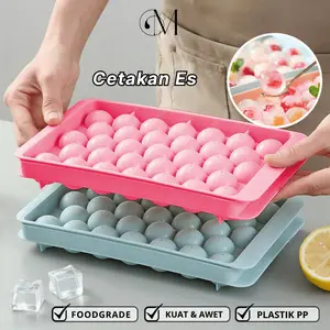 Grove Maison Cetakan Es Batu Bulat 33 Lubang Buat Es Batu / Cetakan Agar Bulat