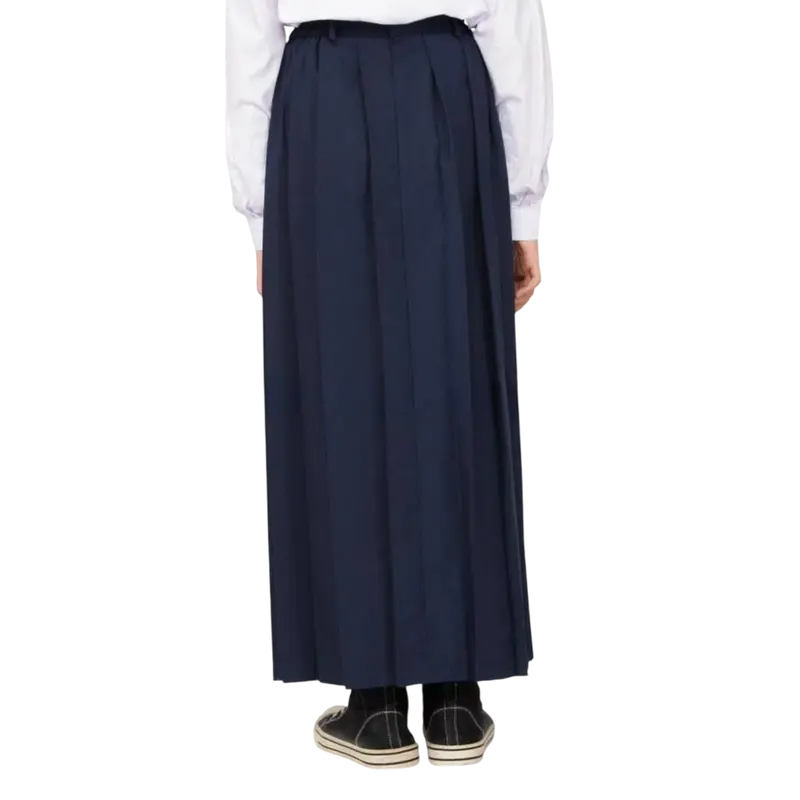 Seragam Sekolah SMP PEREMPUAN Lengan Panjang dan Rok Rimpel Pinggang Kerut Fashion Bordir Baju Anak 4