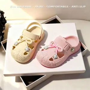 Sandal Baim Anak Perempuan Sandal Fuji Korean Style Anak Pita Sandal Selop Anti Slip Karet EVA Ringan Nyaman 8929K/T-A