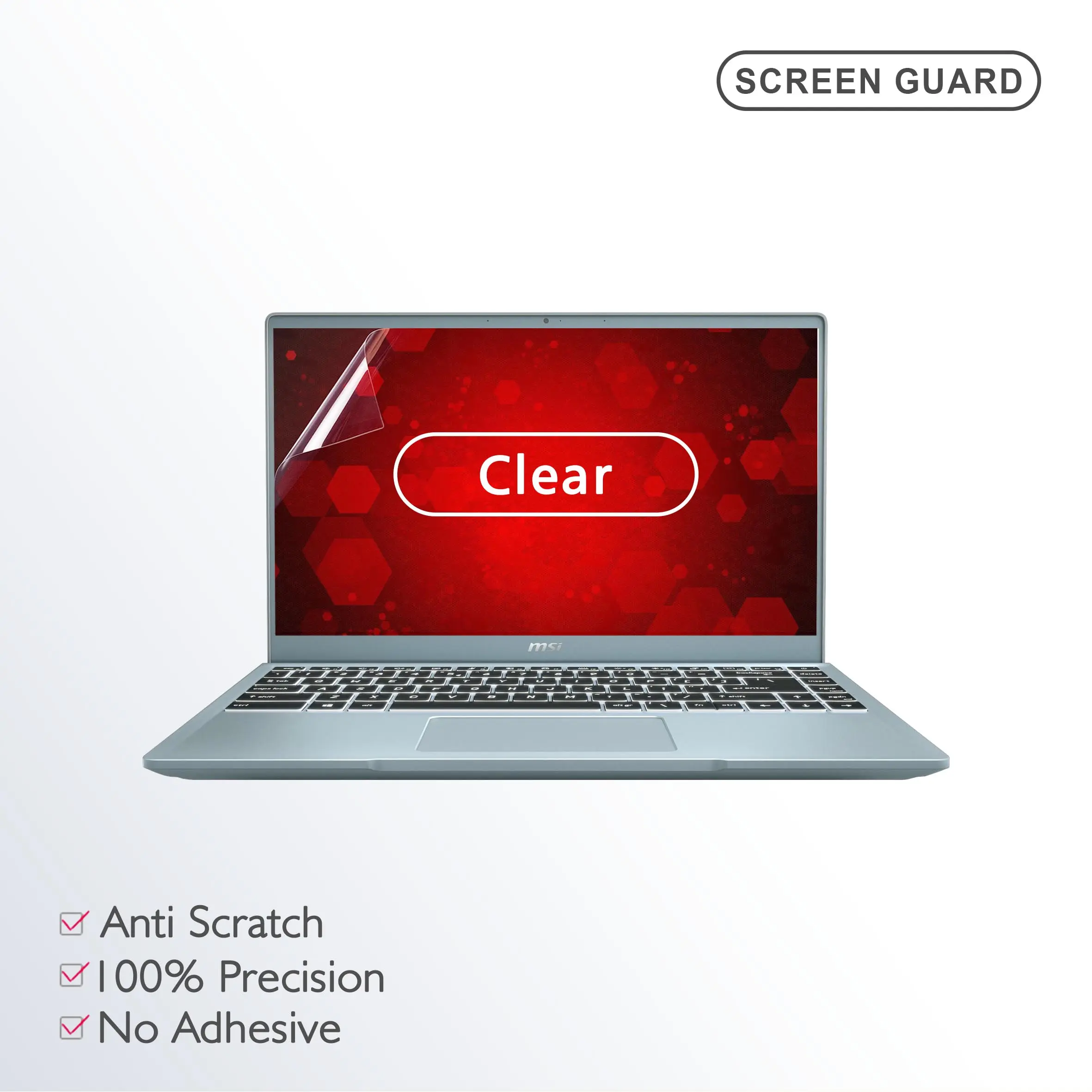 Screen Guard Protector Compatible with MSI Modern 14 B4M B4MW B5M B10M B10MW B10R B10RASW B10RBSW Clear Matte Anti Bluelight