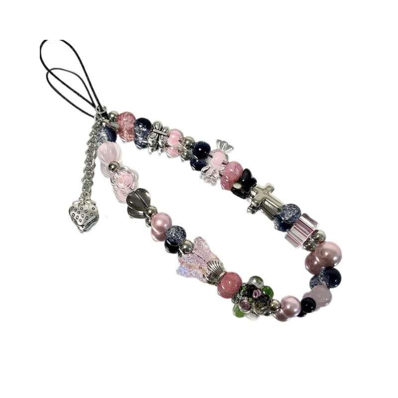 Dây Chuyền Điện Thoại Di Động Hạt Tự Làm Bao Gồm Dây Đeo Buộc