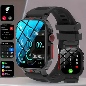 Jam Tangan Pintar Baru, Panggilan Bluetooth, Pemantauan Tidur, Layar HD 2.01 inci, Jam Tangan Pintar Modis, Gelang Olahraga untuk Wanita dan Pria