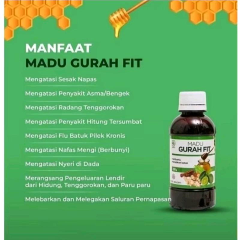 Madu Gurah Fit Membantu Mengatasi Segala Jenis Batuk Dan Tenggorokan 4