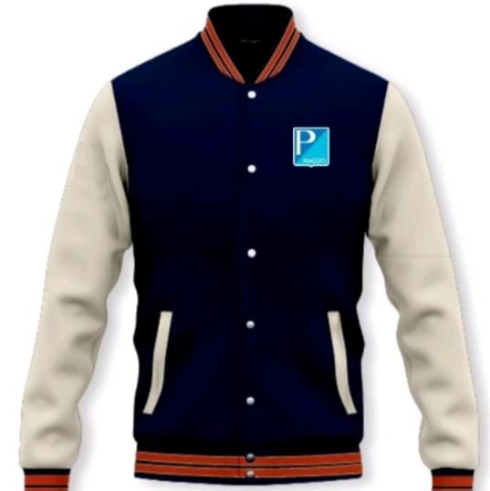 Jaket Varsity Vespa unisex Limited Edition Baseball fleece 1