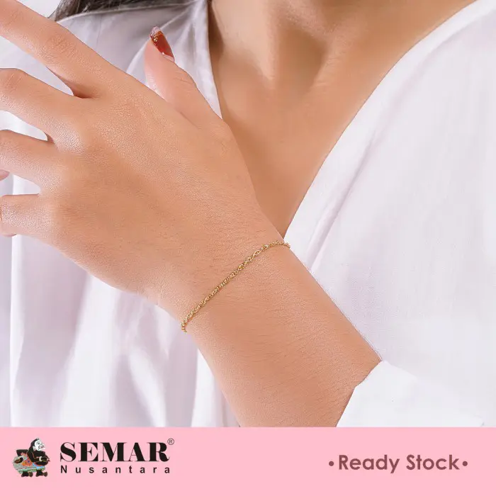 Gelang Emas Classic Katara Bracelet Gold 10K Semar Nusantara 2
