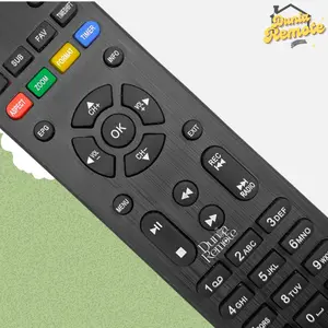 Remot Remote Stb PENGGANTI Matrix Apple Merah / GOLDSAT REVO -ERZA RC-120 GENESIS / TANAKA BODI BESI TIPE LAMA Hd DVB T2 Receiver