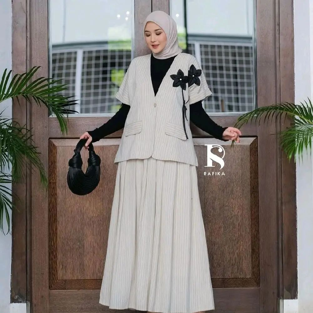 Oneset Casual Bahan Katun Premium