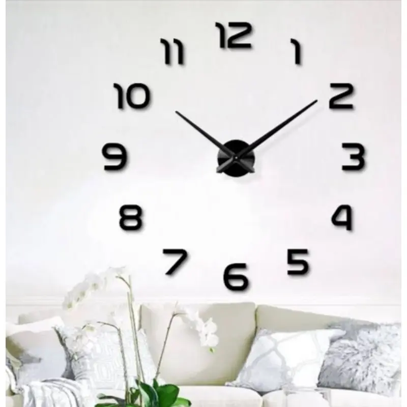 Jam Dinding Hias Aesthetic / Jam Dinding DIY Hiasan Ruangan / Jam Dinding Tempel DIY / JDD DIY
