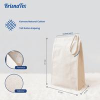 Gambar Krisnatex Tas Hampers Kanvas Natural Polos - Bekal Lunch Bag Tote Tempat Makan Hamper Canvas dari Krisnatex Kota Administrasi Jakarta Timur 3 Tokopedia