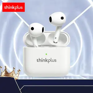 Lenovo thinkplus Headphone nirkabel  Original XXW 04 TWS Earphone Bluetooth Kontrol Sentuh Headset Olahraga Earbud Stereo untuk Ponsel Android
