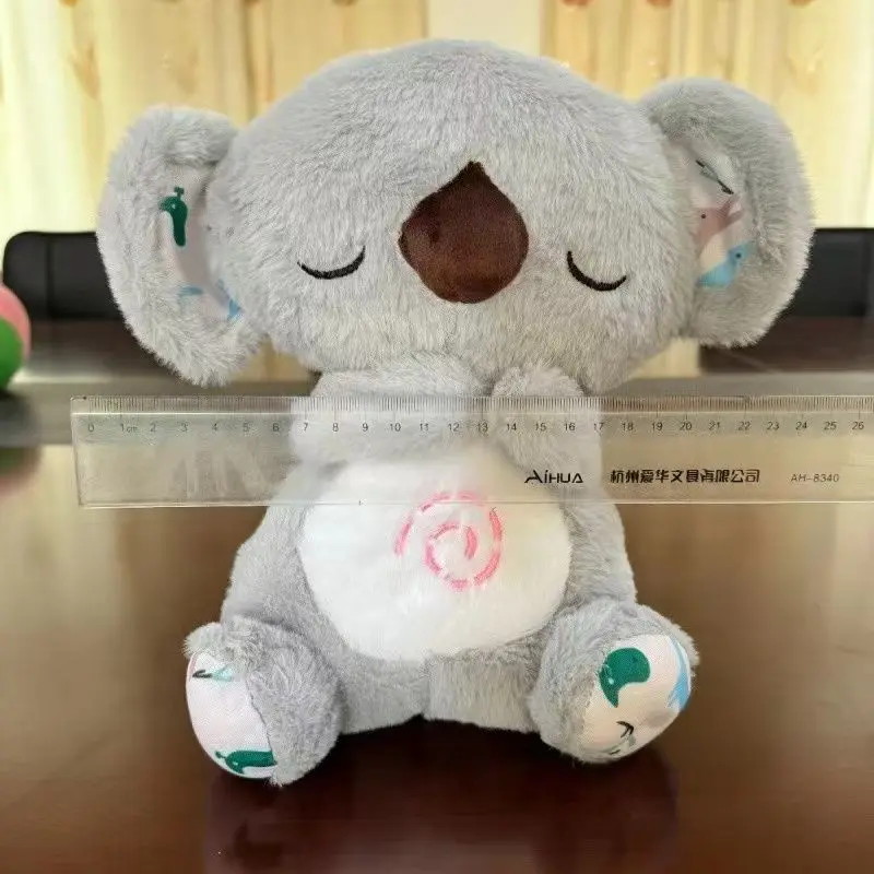 gấu koala nhịp thở Đồ Chơi Nhồi Bông, Có Hiệu Ứng Ánh Sáng Thở, Có Nhạc, Quà Tặng Ôm Ngủ Dễ Thương, Thích Hợp Cho Trẻ Sơ Sinh, Cặp Đôi Và Bạn Bè, Quà Tặng 3