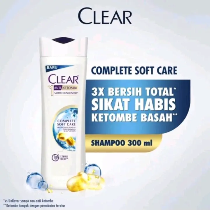 Clear Shampoo Anti Ketombe 300mL 2