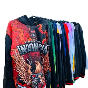 habis nunggu kain datang Dapat 4pcs kaos Motif banyak RANDOM Jersey Basahan Kaos Mancing Lengan Panjang Basahan Panjang Harian