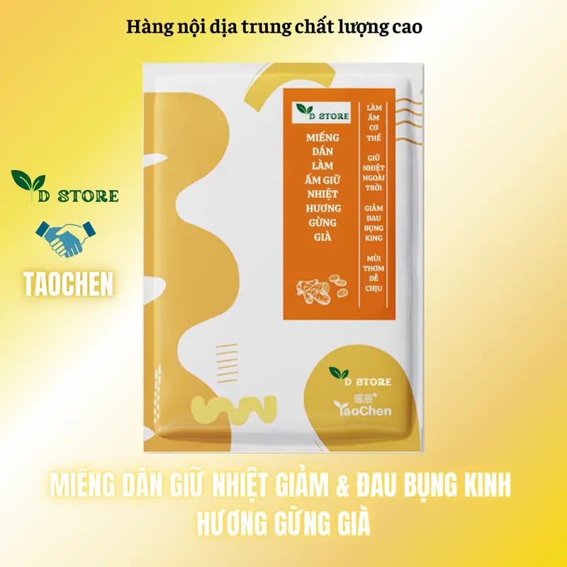 Combo 10 Miếng Dán Giữ Nhiệt Sưởi Ấm Cơ Thể Mùa Đông Giảm Đau Bụng Kinh Giữ Nhiệt 6 Giờ Nhiệt Độ Cao Đến 60 Độ - Thân Thiện Với Cơ Thể Không Gây Dị Ứng Ấm Bụng 4