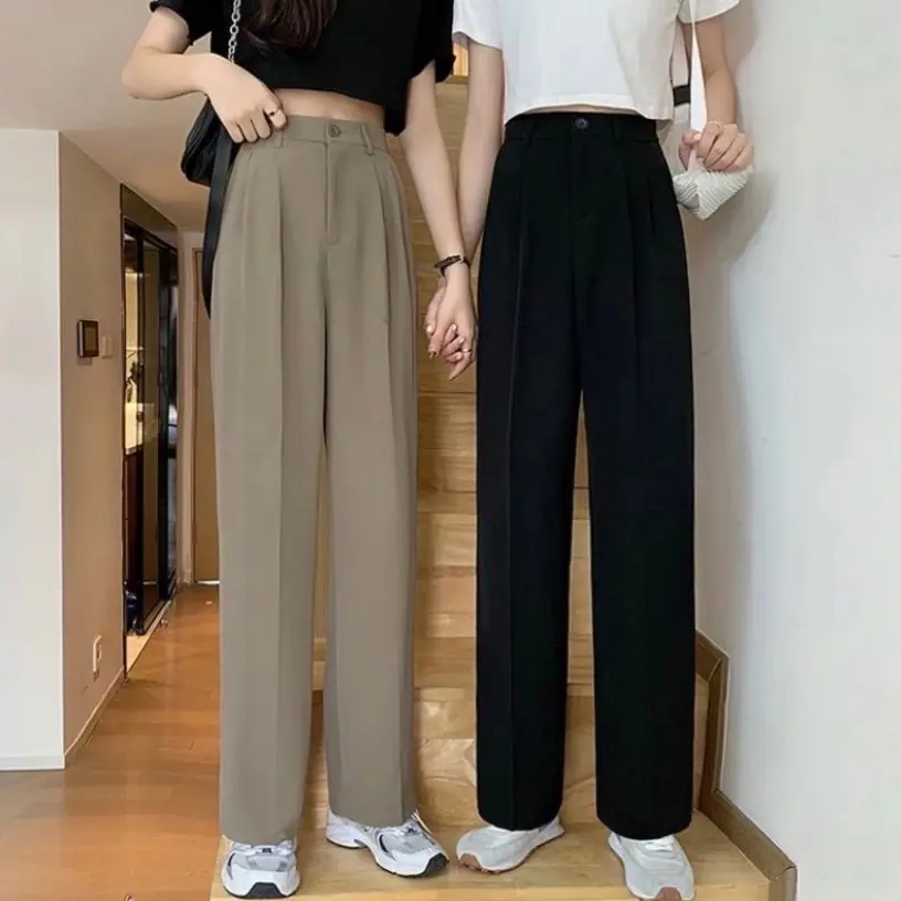 Celana Kulot Saphira Loose Pants Trousers Wanita Highwaist Anti kusut Celana Kantor dan Daily Korean Style Variasi Kancing celanakulot