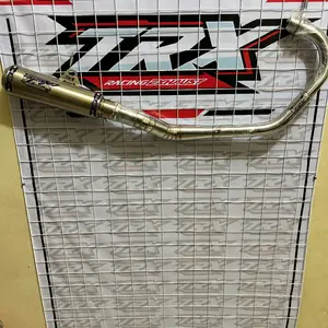 KNALPOT ORIGINAL TRX KOMPETISI BUJEL  FULL SET STAINLES 304 CB GL MP TIGER