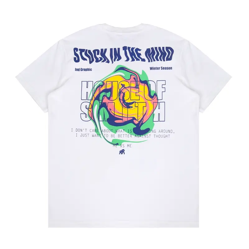 House of Smith Kaos Pria Lengan Pendek - Stuckmind #7 - T Shirt 0