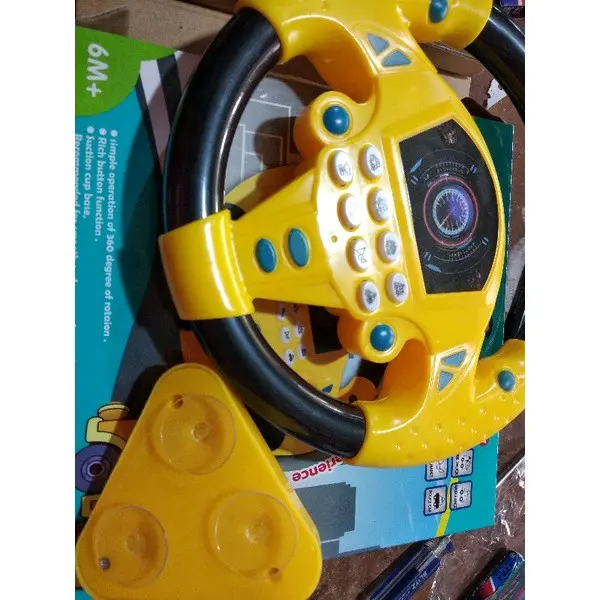 MAINAN ANAK SETIR SETIRAN MOBIL STEERING WHEEL BUNYI MUSIK/MAINAN EDUKASI ANAK/MAINAN ANAK LAKI LAKI COWOK 5