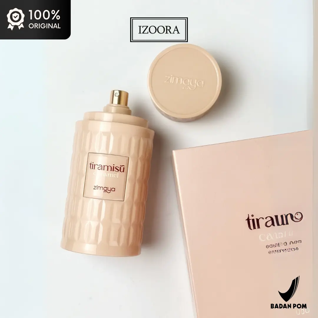 Zimaya Tiramisu Caramel Unisex Eau De Parfum 100 ML | Perfume Pria Wanita Wangi Tahan Lama EDP