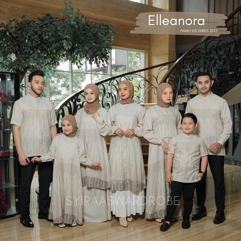 Syiraaswardrobe | Elleanora Family Series - Warna Beige 2