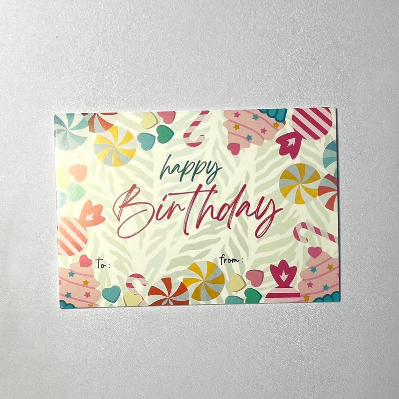 Tambahan Kartu Ucapan Ulang Tahun Greeting Cards Happy birthday atau polos 2
