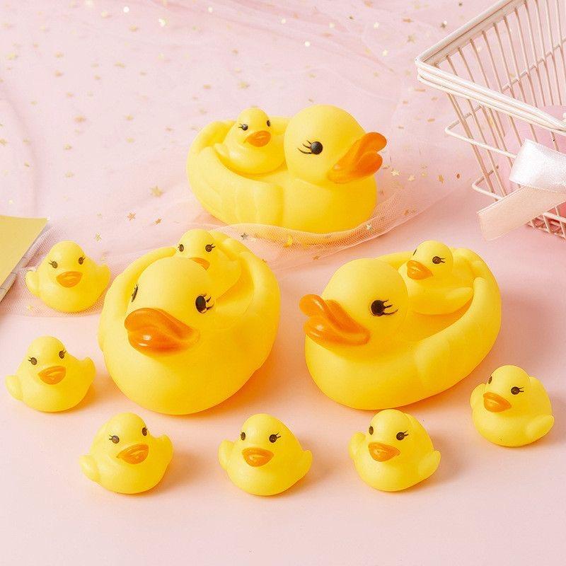 LOẠI NHỎ MINI  Vịt cao su thả bồn tắm, vịt bơi trong nước - Đồ chơi nhà tắm cho bé