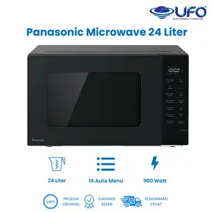 Microwave Panasonic 24 Liter Grill | Hemat Listrik & Stylish NNGT35NBTTE