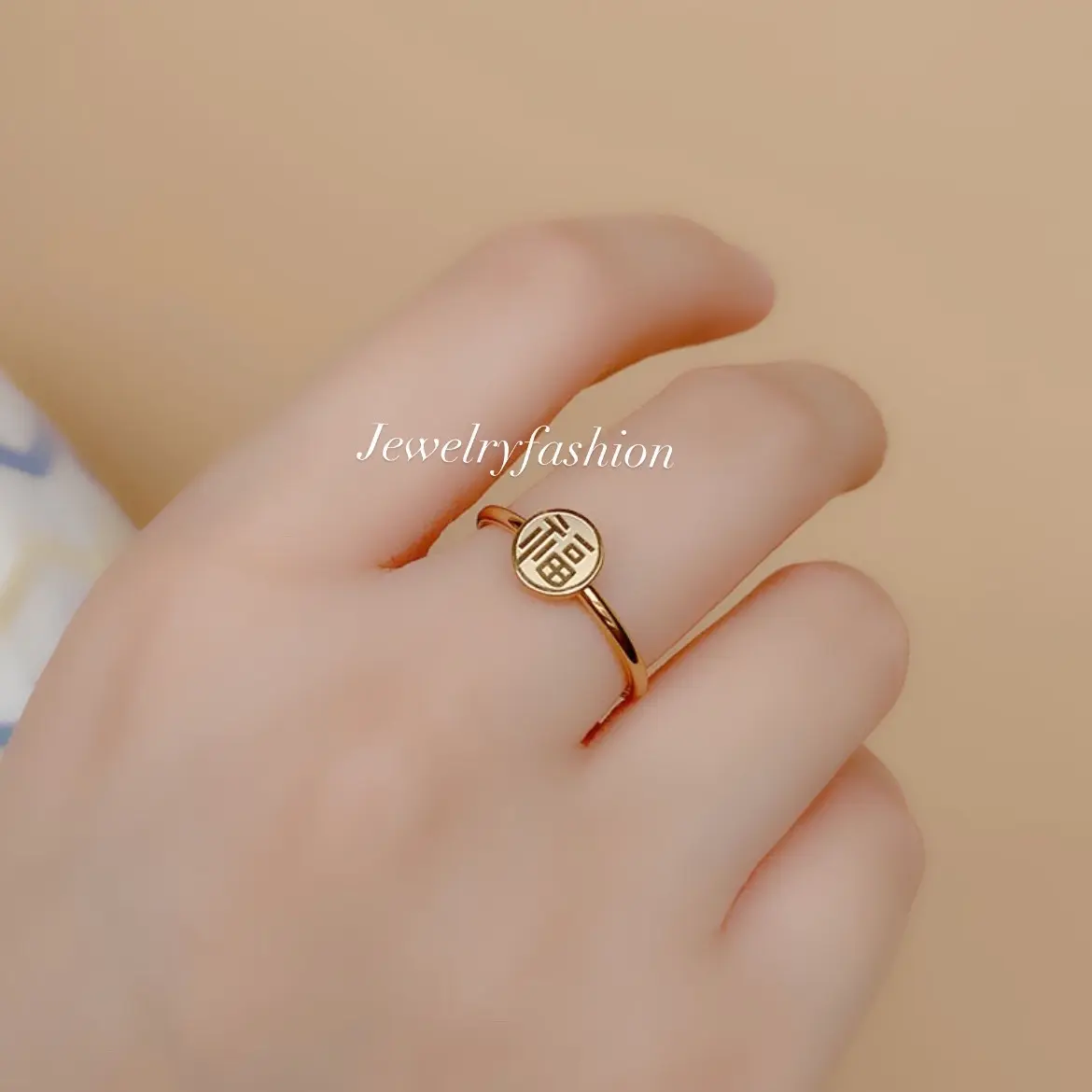 Cincin Titanium Bulat Simpel Elegan C05