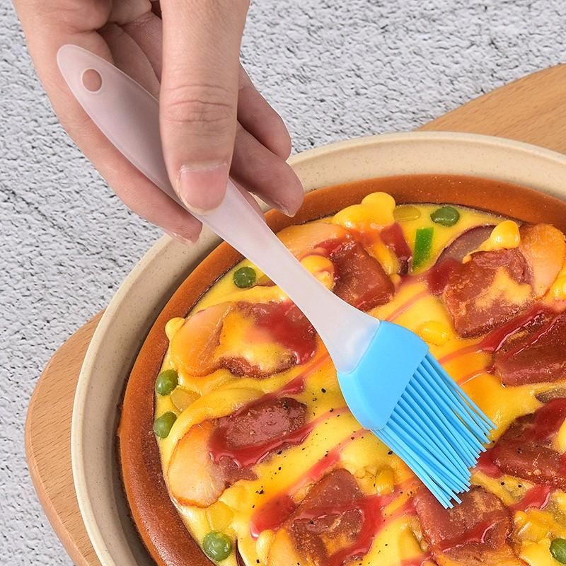 Kuas Oles Bumbu Makanan Silikon Tahan Panas / Kuas Mentega Minyak BBQ Brush Serbaguna 3