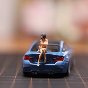 Tượng Nhỏ Mô Hình Tỷ Lệ, Cô Gái Ô Tô Sexy Đồ Chơi Toy