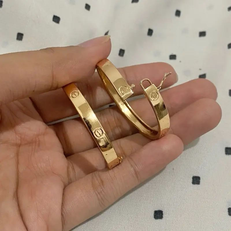 Gelang Swasa ANAK Polos Motif Ringan Bulat Awet Tahan Karat