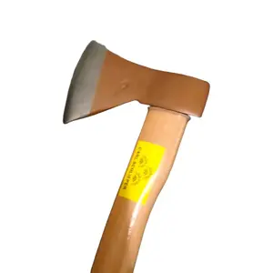 Kampak cap mata,full baja anti gompal gagang kayu anti copot-kampak multifungsi