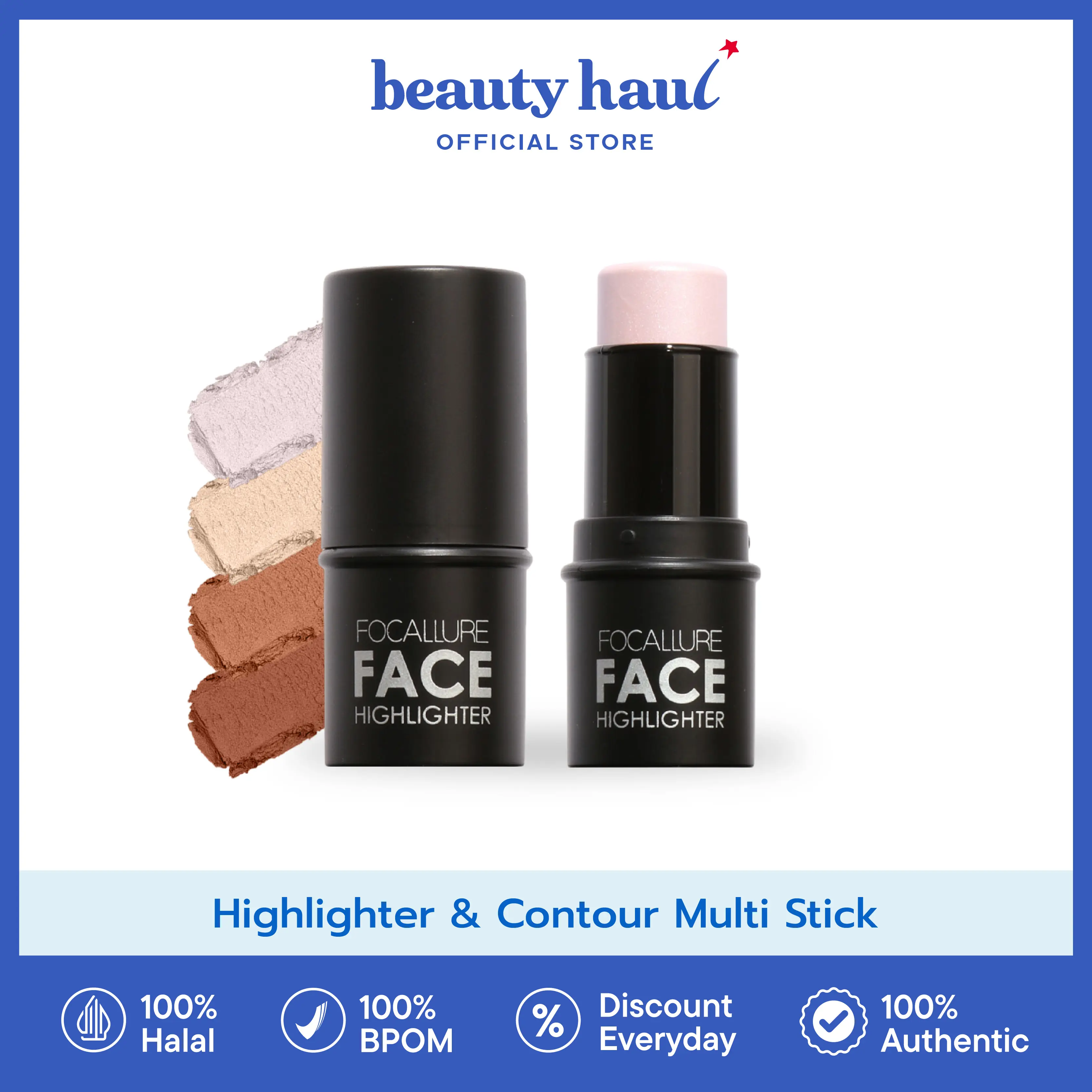 FOCALLURE Highlighter & Contour Multi Stick