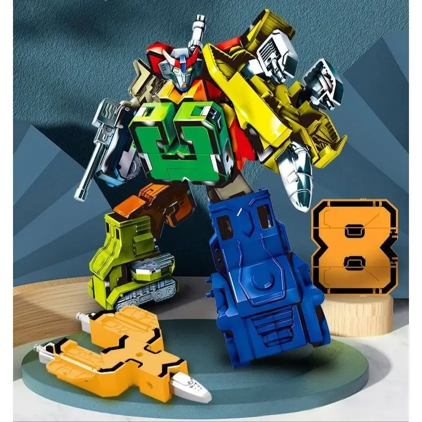 bagus beli Mainan Anak DEFORMED NUMBER GOGO SERIES Robot Angka Robot Number 0-9 Anak Toys Kids Mainan Anak Perempuan - Mainan Anak Laki PRODUK MULTIFUNGSI UNTUK RUMAH ANDA