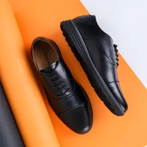 Blankenheim Cap-Toe ET (Size 39-44) Hitam Shoes Pria sneakers indonesia