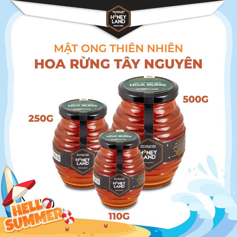 Mật Ong Tây Nguyên Honeyland Mật Ong Thiên Nhiên Mật Ong Vít Nắp