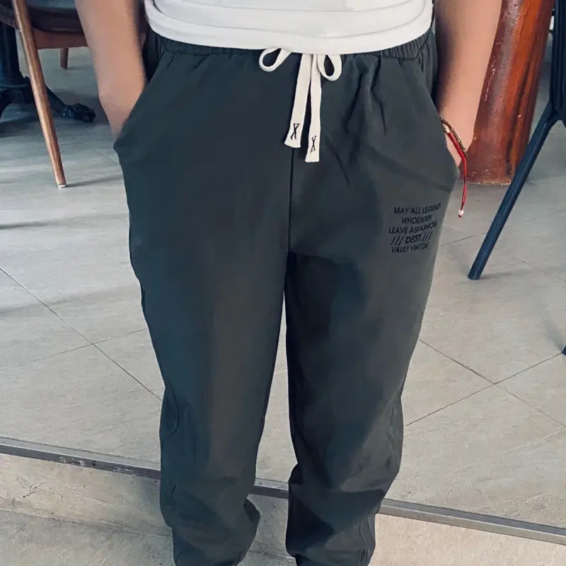 Quần JOGGER kaki Mềm Nam Nữ Dáng Thể Thao Nhiều Màu Chất Liệu Cao Cấp Thoáng Mát Size S-3XL Phù Hợp Mọi Mùa 4