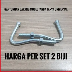 Gantungan Barang Tanda Tanya Beat Mio Supra Jupiterz Vega R Universal Harga 2 Pcs