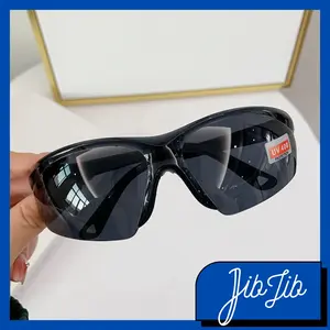 JIBJIB Kacamata Hitam Fashion Pelindung Angin Motor Sepeda Protection Sunglasses Pria Wanita Unisex KC029