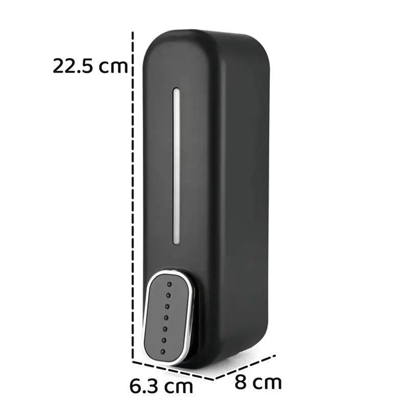 Gudang DTG Tempat Sabun Cair Dispenser Sabun Shampo 350ml Tempat Sabun Cair Aesthetic Liquid Soap Dispenser Single Tempel TS530 4