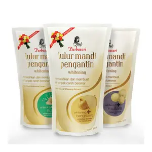 1Pc Purbasari Lulur Mandi Pengantin 1000Gr Mencerahkan Melembutkan