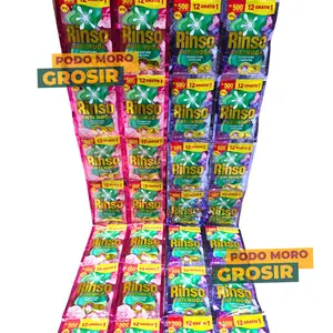 RINSO CAIR 20gr 52Pcs 1/2 DUS Murah Detergent Laundry