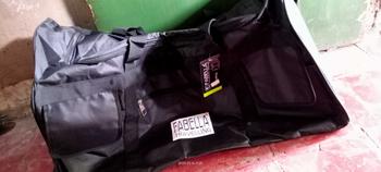 Product Review of Tas travel BIG SIZE tas pakaian fabella tas mudik tas jalan bepergian tas minggat jumbo ori baju from A**a 0