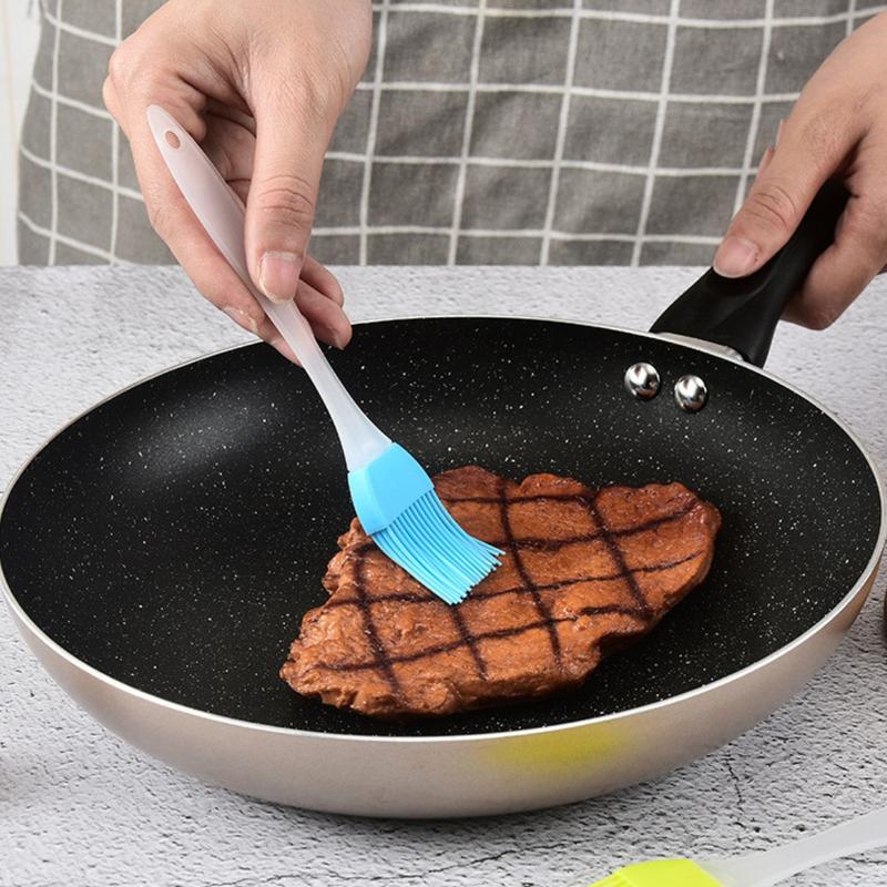 Kuas Oles Bumbu Makanan Silikon Tahan Panas / Kuas Mentega Minyak BBQ Brush Serbaguna 2