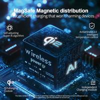 Gambar Airbot CS16 Magnetic Wireless Charging Station | 4-in-1 Charger Station with LED - Airbot CS16 dari Airbot Indonesia Kota Administrasi Jakarta Utara 5 Tokopedia