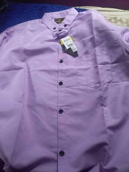 Product Review of Kemeja Polos Pria Lengan Panjang Katun Premium Baju Kerja Kampus Kondangan Kantor Formal Casual Santai Nyaman Simple Navy Putih Hitam Slimfit kerah Kancing Variasi Hem from n**i 1