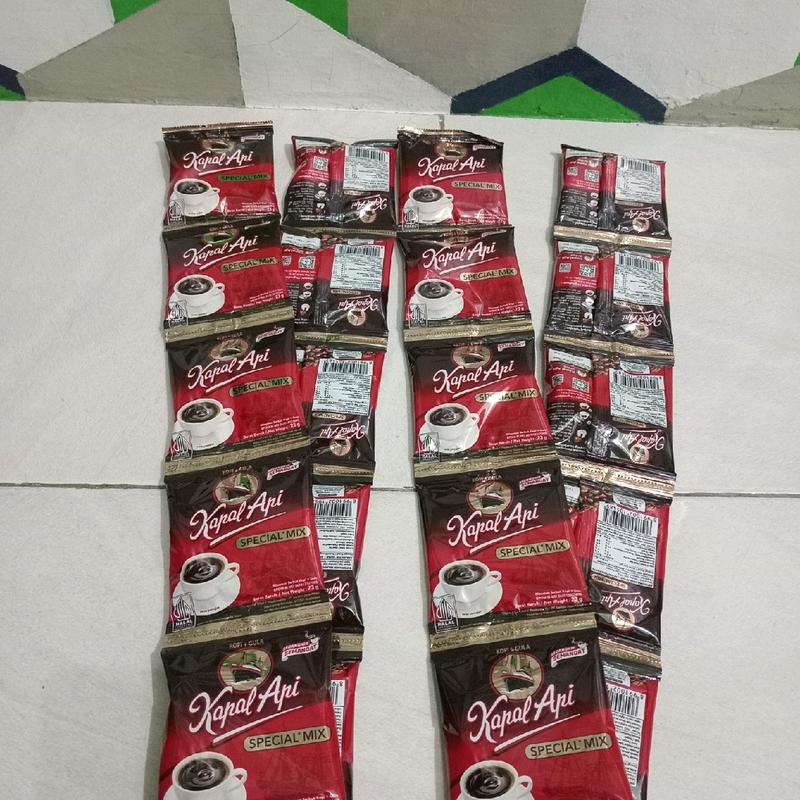 Kopi Kapal Api special mix @ 23g paket 2renceng kopi plus gula Coffee Instan Robusta 5