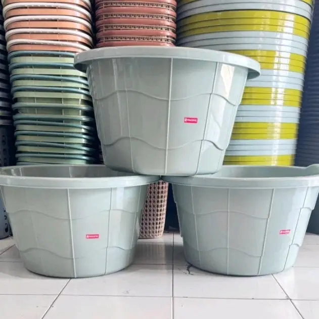 Baskom Jumbo Osaka Jolang  Penampungan air Bak Mandi Muat Hingga 45 Liter Plastik 0