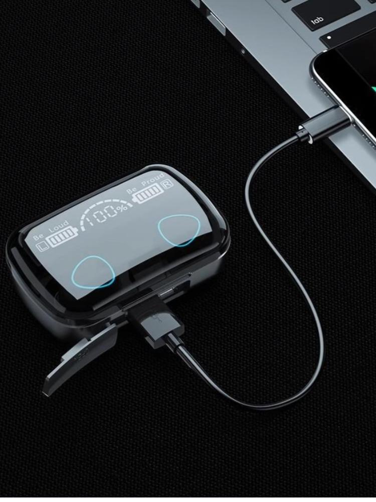 M10 TWS Bluetooth Headset Earphone Nirkabel Digital Display Kontrol Sentuh Stereo Bass M10 TWS Bluetooth Headset Earphone Nirkabel Digital Display Kontrol Sentuh Stereo Bass